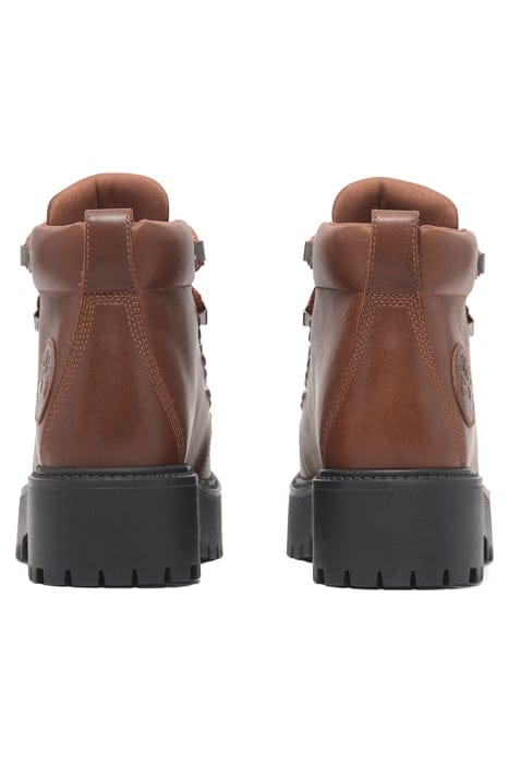 STONE STREET MID LACE UP BOOT RUST FULL GRAIN 4