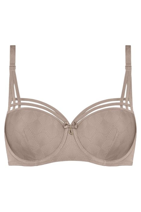 DAME DE PARIS SHIMMERING BRONZE BALCONY BRA 3