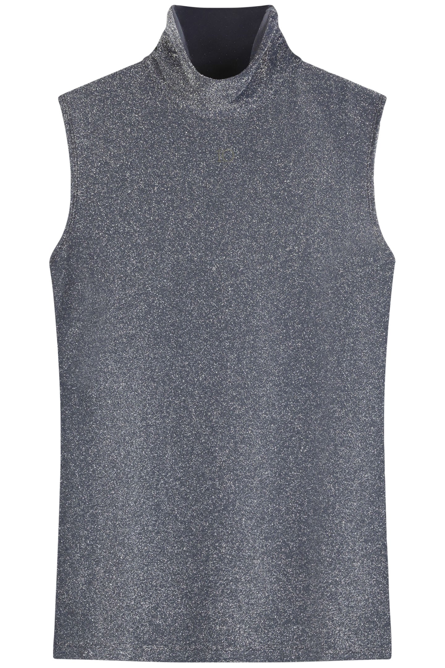 TURTLENECK TOP GLITTER BLACK 3