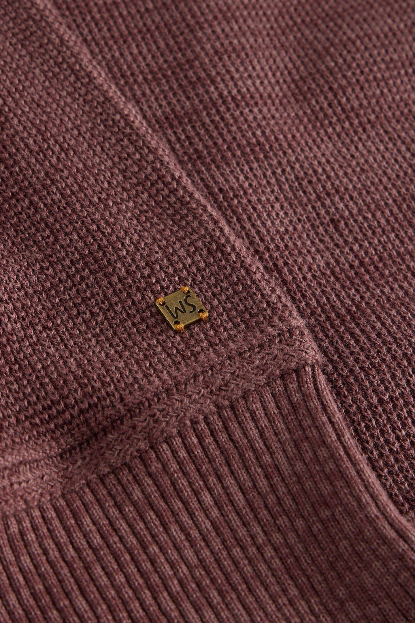 ATTADALE CREW NECK JUMPER DARK PINK 6