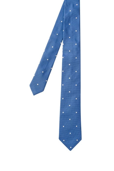 TIE 6CM NARROW BLUE 1