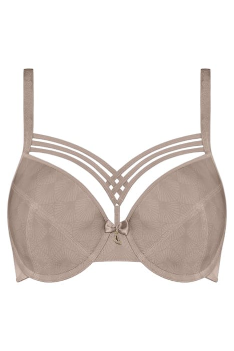 DAME DE PARIS SHIMMERING BRONZE PLUNGE BRA 3