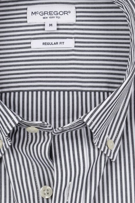STRIPED POPLIN SHIRT NAVY 8