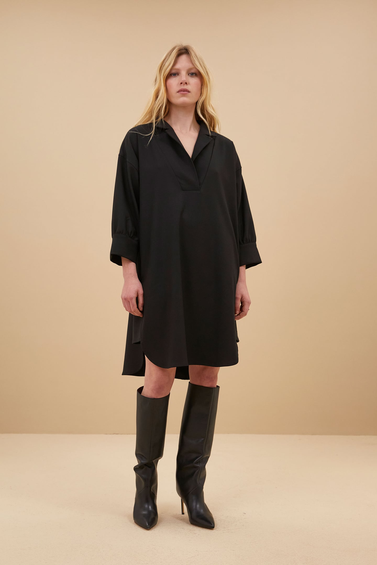 LEA DRESS BLACK 3