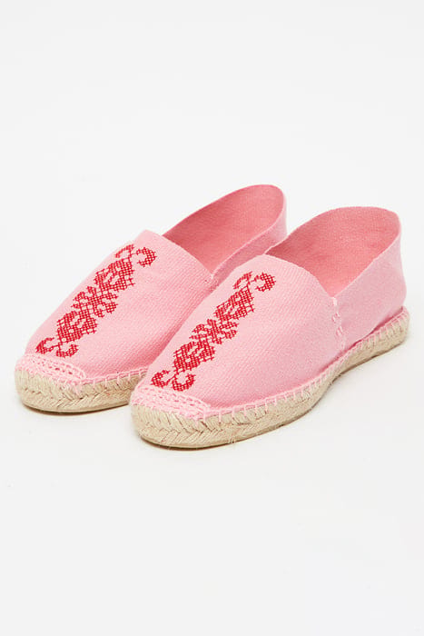 AURIANE ESPADRILLES PINK RED 2