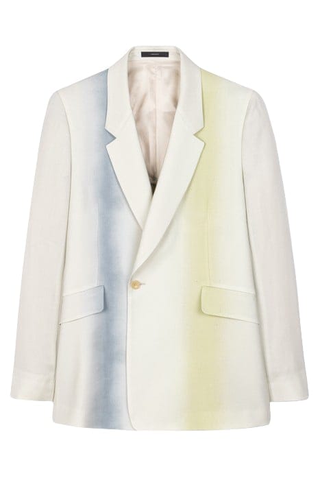 MENS 2 BUTTON JACKET LIGHT BEIGE 4
