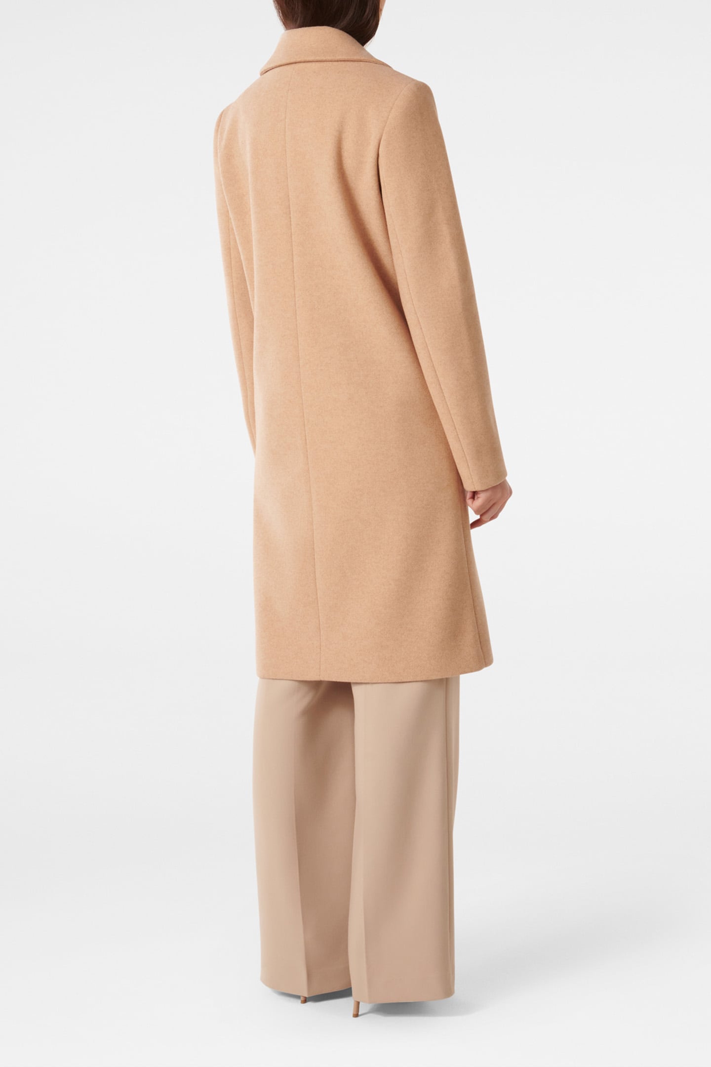 BILLIE LONGLINE COATIGAN CAMEL MARLE 2