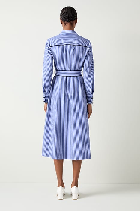LUCAN SHIRT SHIRT DRESS BLUE/WHITE 2
