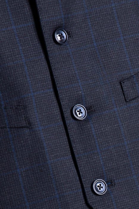 MB PUPPYTOOTH SUIT WAISTCOAT BLACK 3