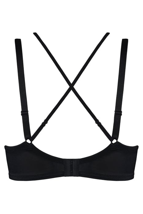 ROCK CITY BLACK PLUNGE BALCONY BRA 4