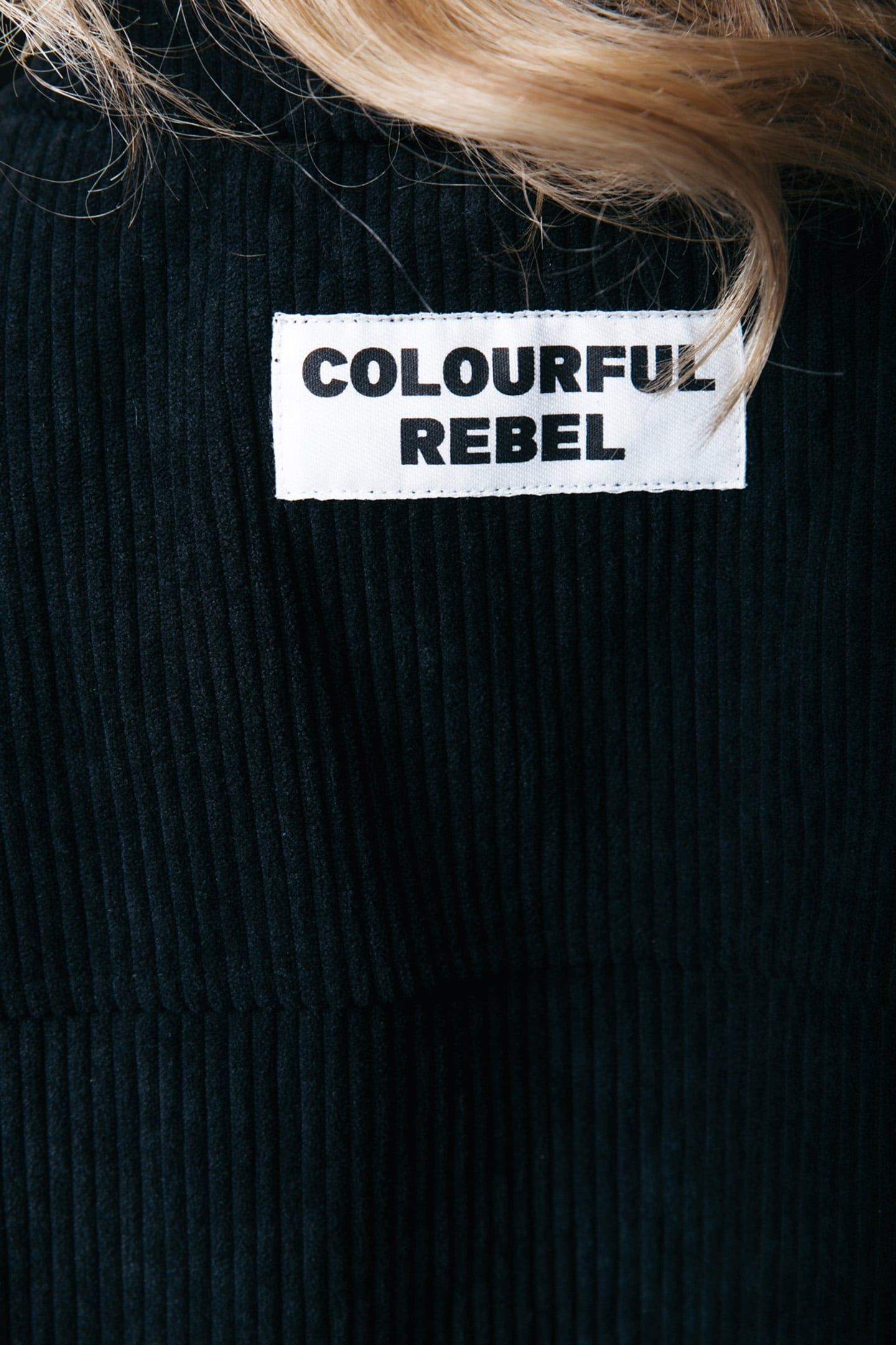 OLLE CORDUROY BLOUSE BLACK 4