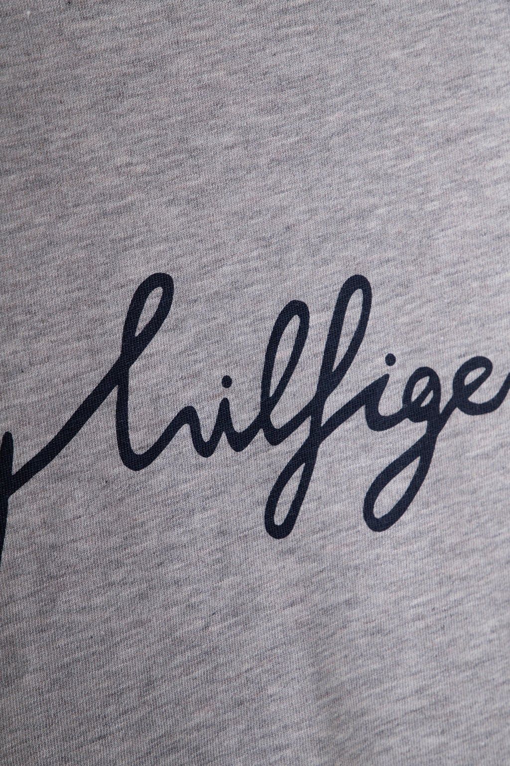 HERITAGE CREW NECK T-SHIRT LOOSE FIT LIGHT GREY 4