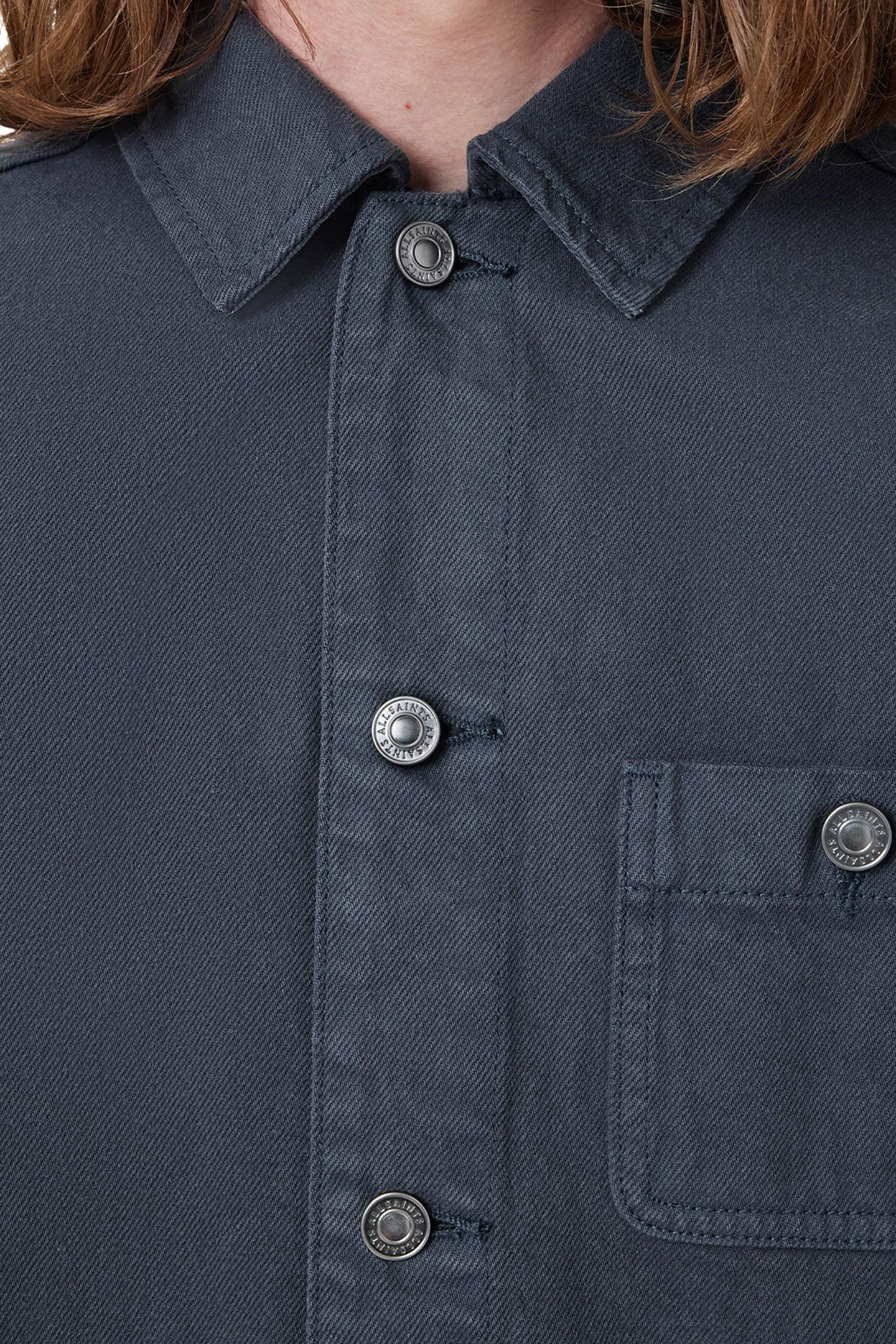 EAVIS CHORE JACKET FOUNTAIN BLUE 7