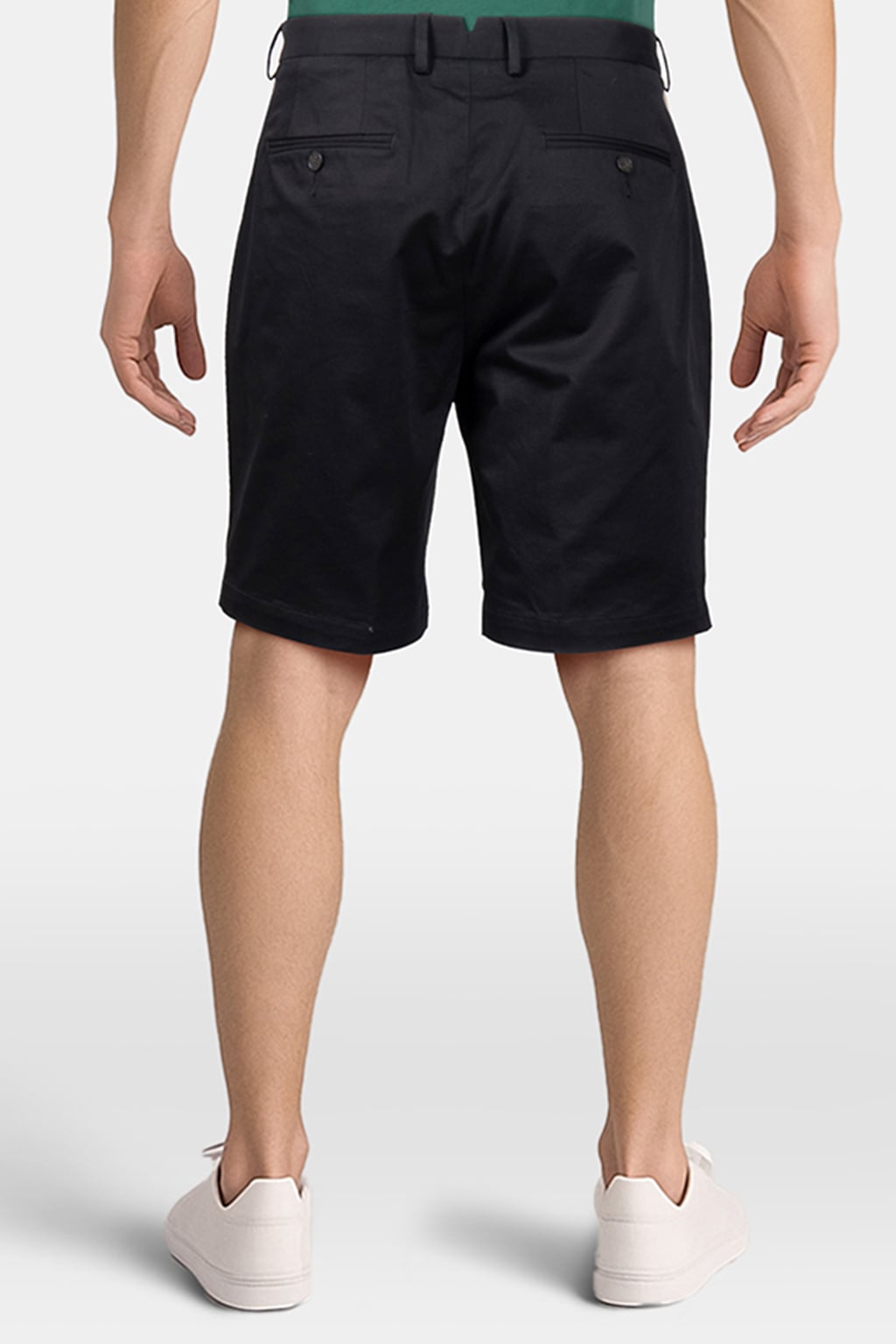 CASUAL CHINO SHORTS — BLACK 2