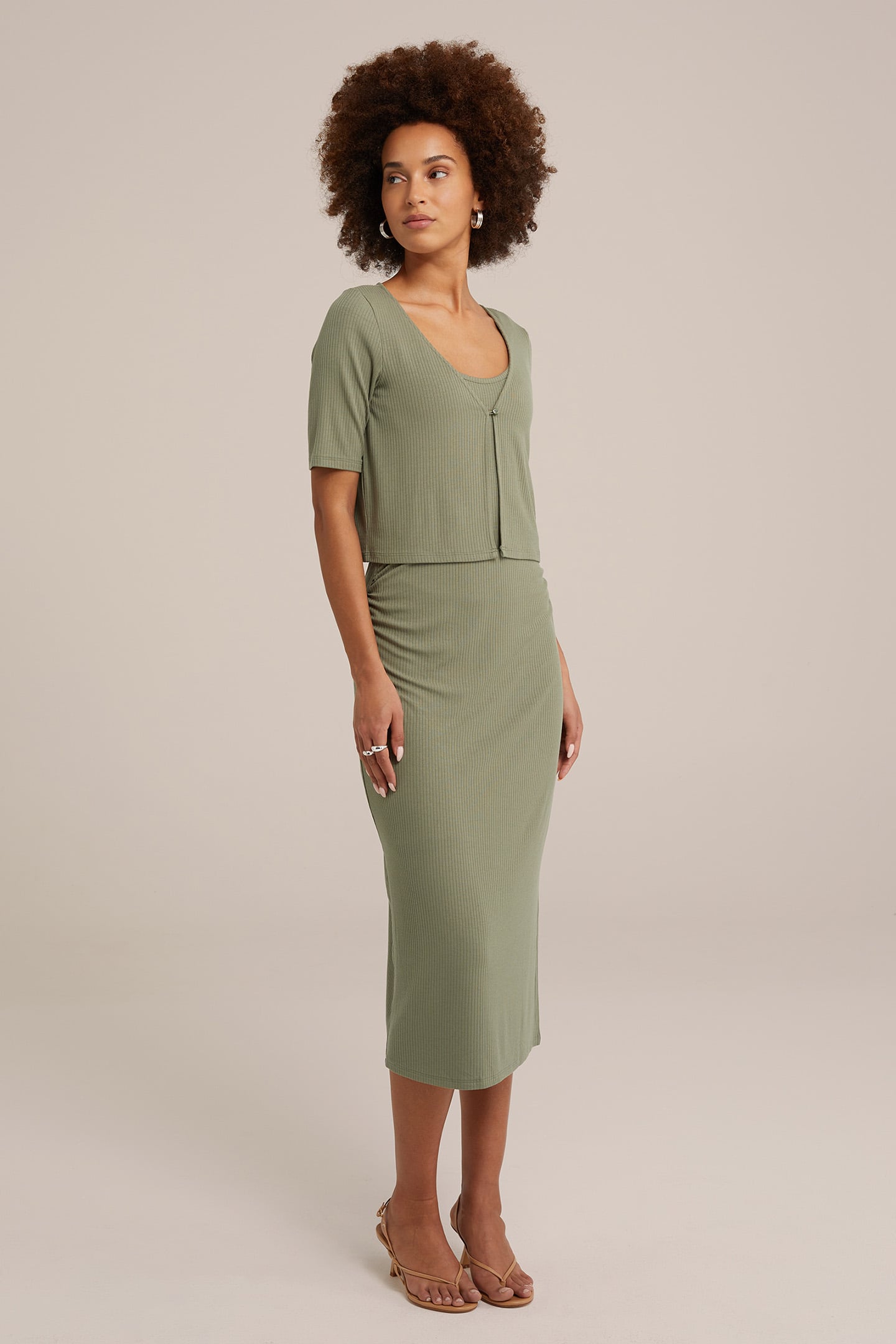 T-SHIRT OLIVE GREEN 3