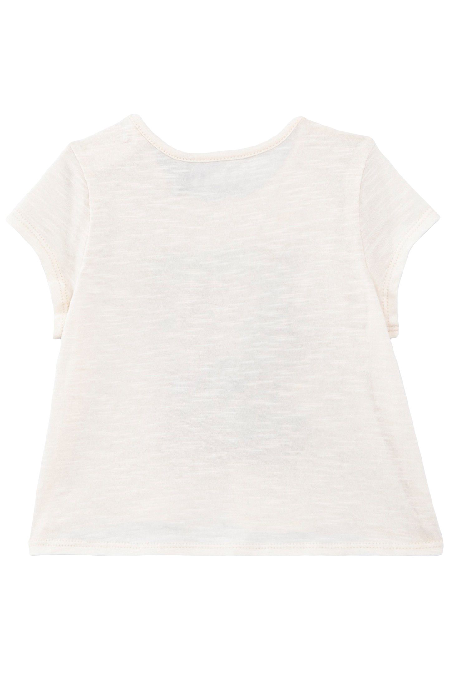 BABY GIRLS’ ECRU T-SHIRT WITH CUBAN CAR & PALM TREE IMAGE 2