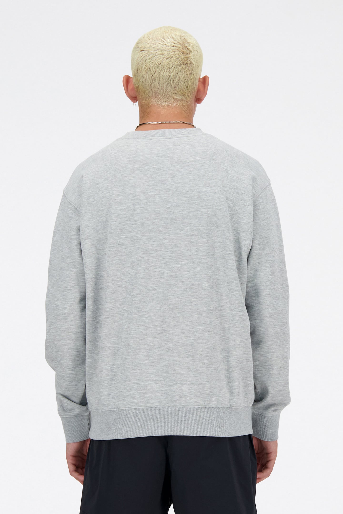 NB CREW NECK SWEATSHIRT IN GREY 2