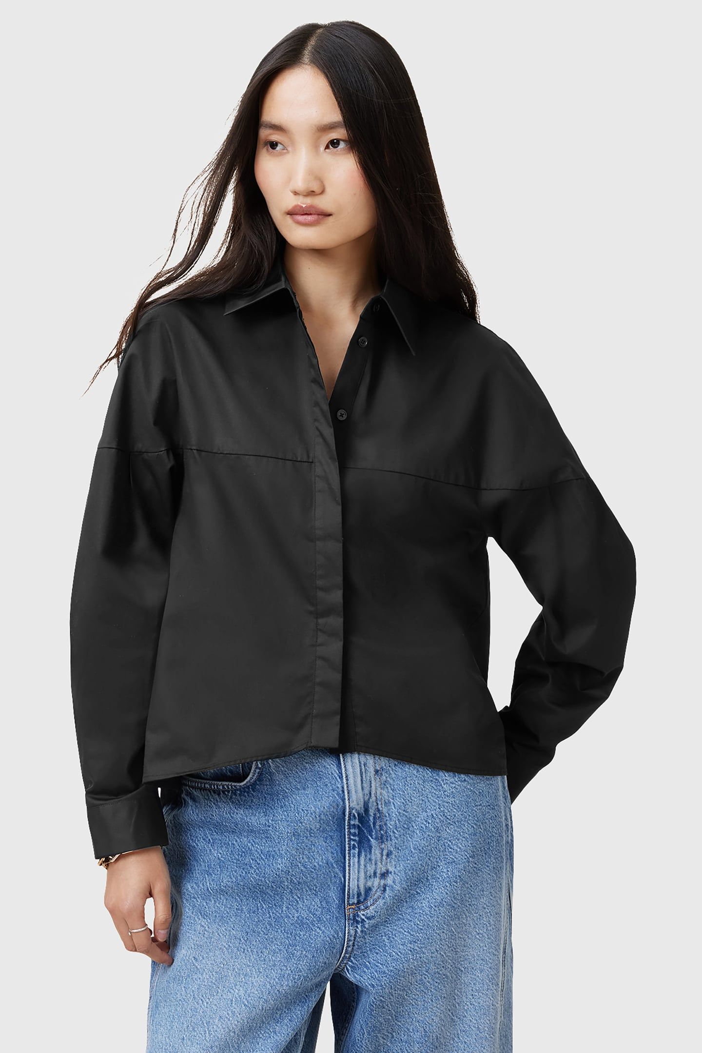 TORIA SHIRT BLACK 1
