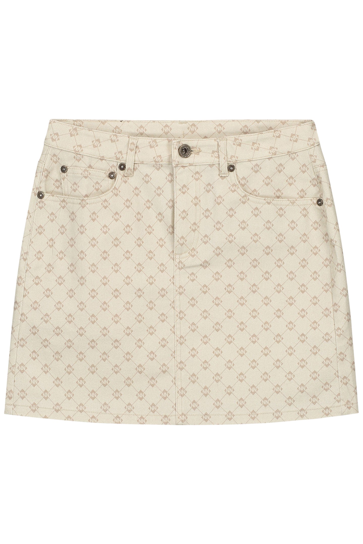 PRINTED TWILL SKIRT KIT/HUMMUS 2