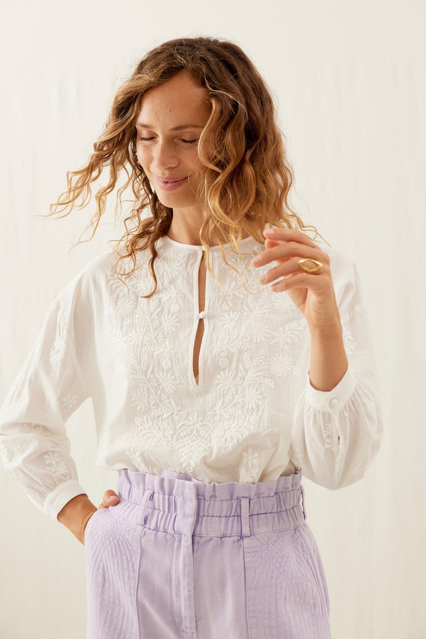 BLOUSE JULIANNA WHITE 1