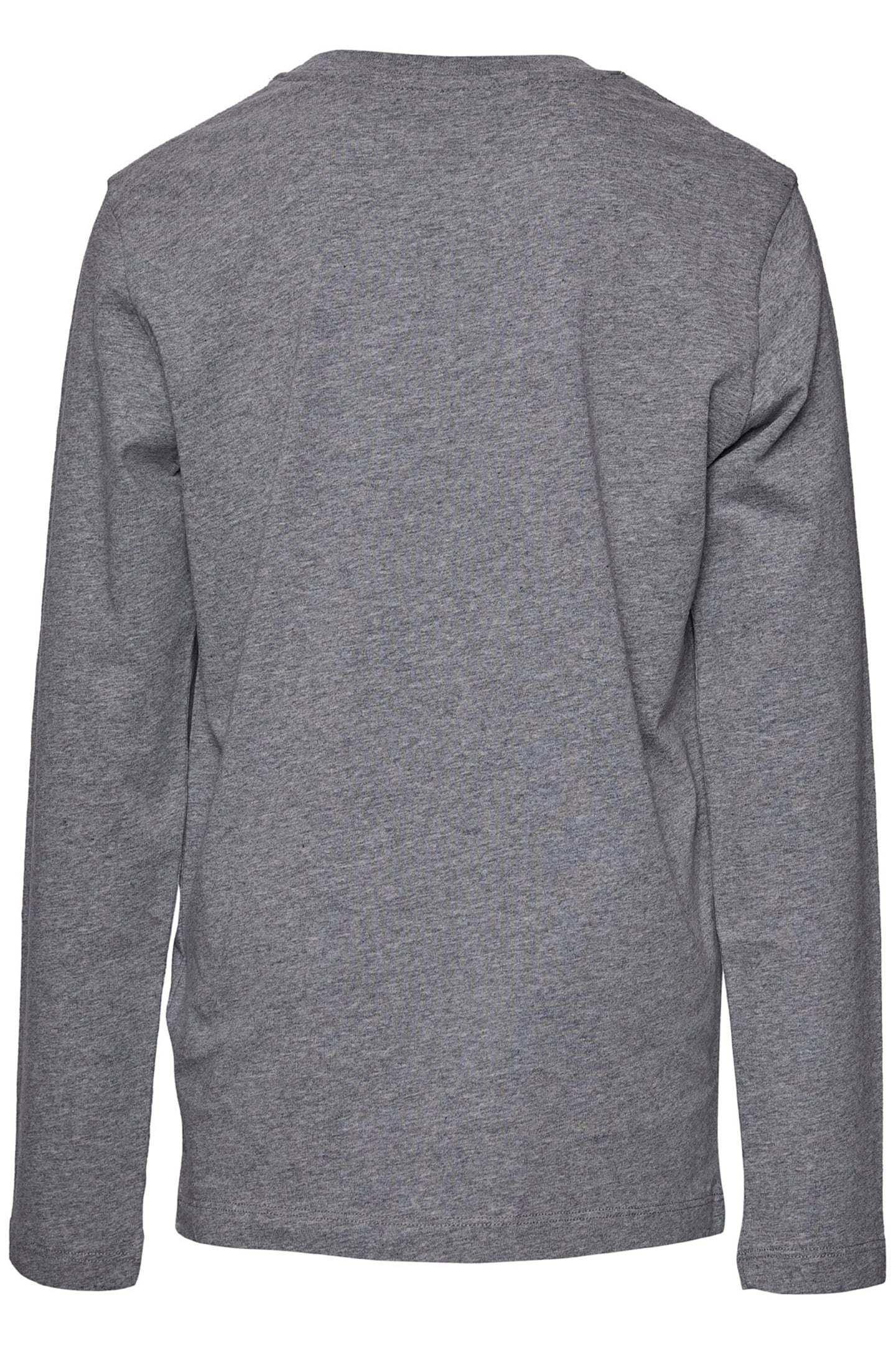 BASIC ROUND NECK T-SHIRT IN GREY 2