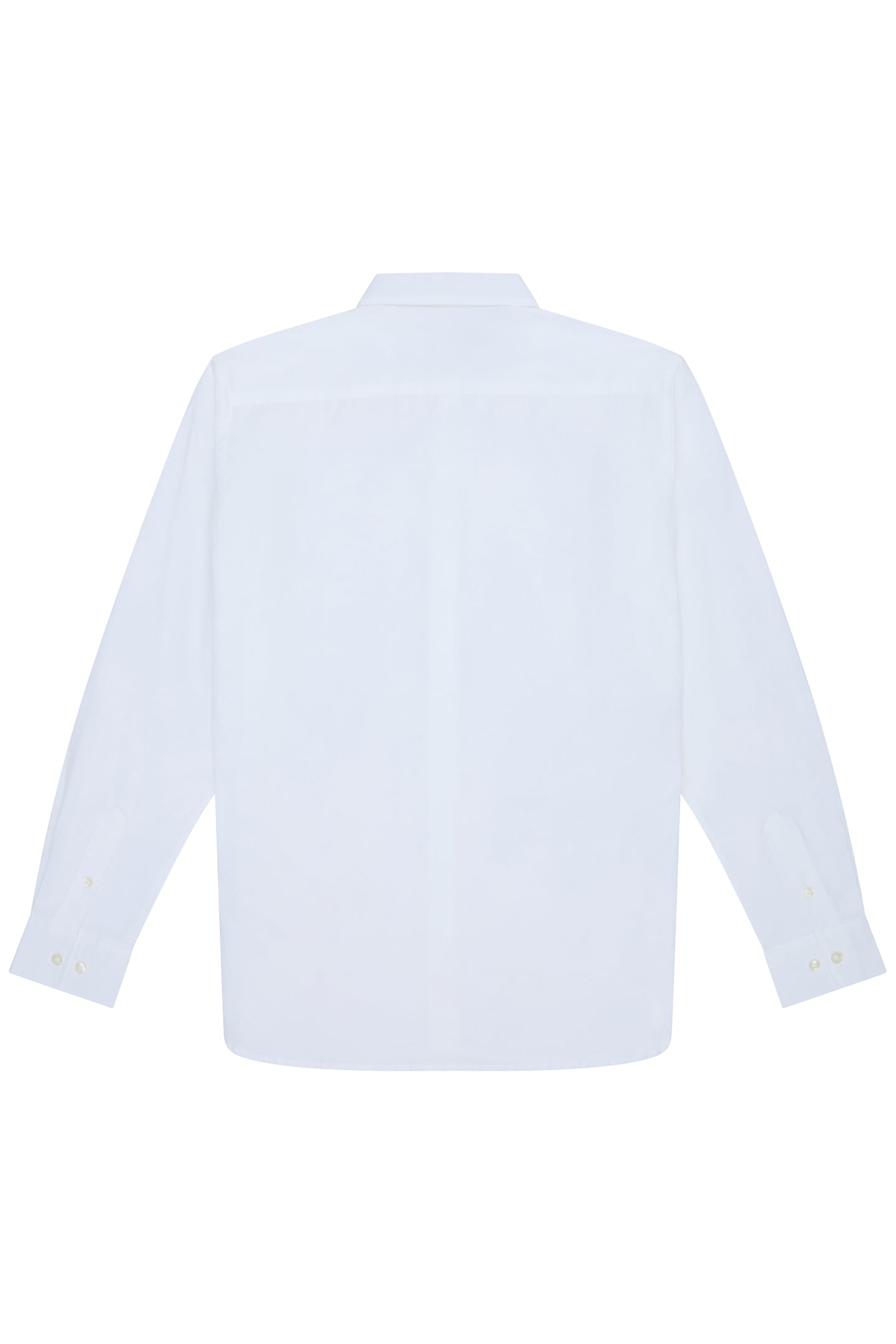 OXFORD L/S T WHITE/MARINE 2