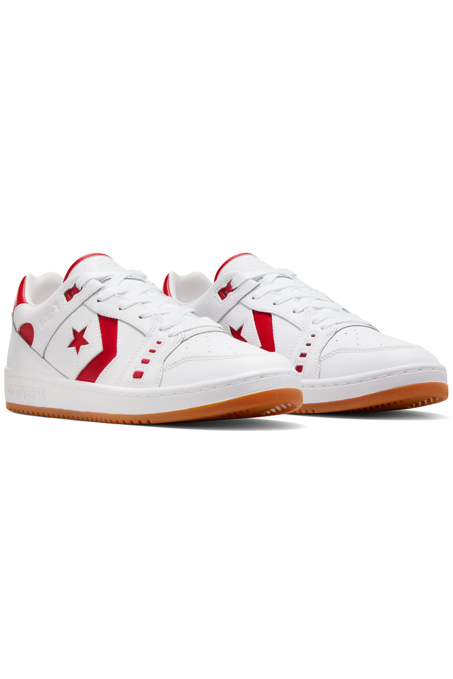 CONS AS-1 PRO LEATHER WHITE/RED/WHITE 2