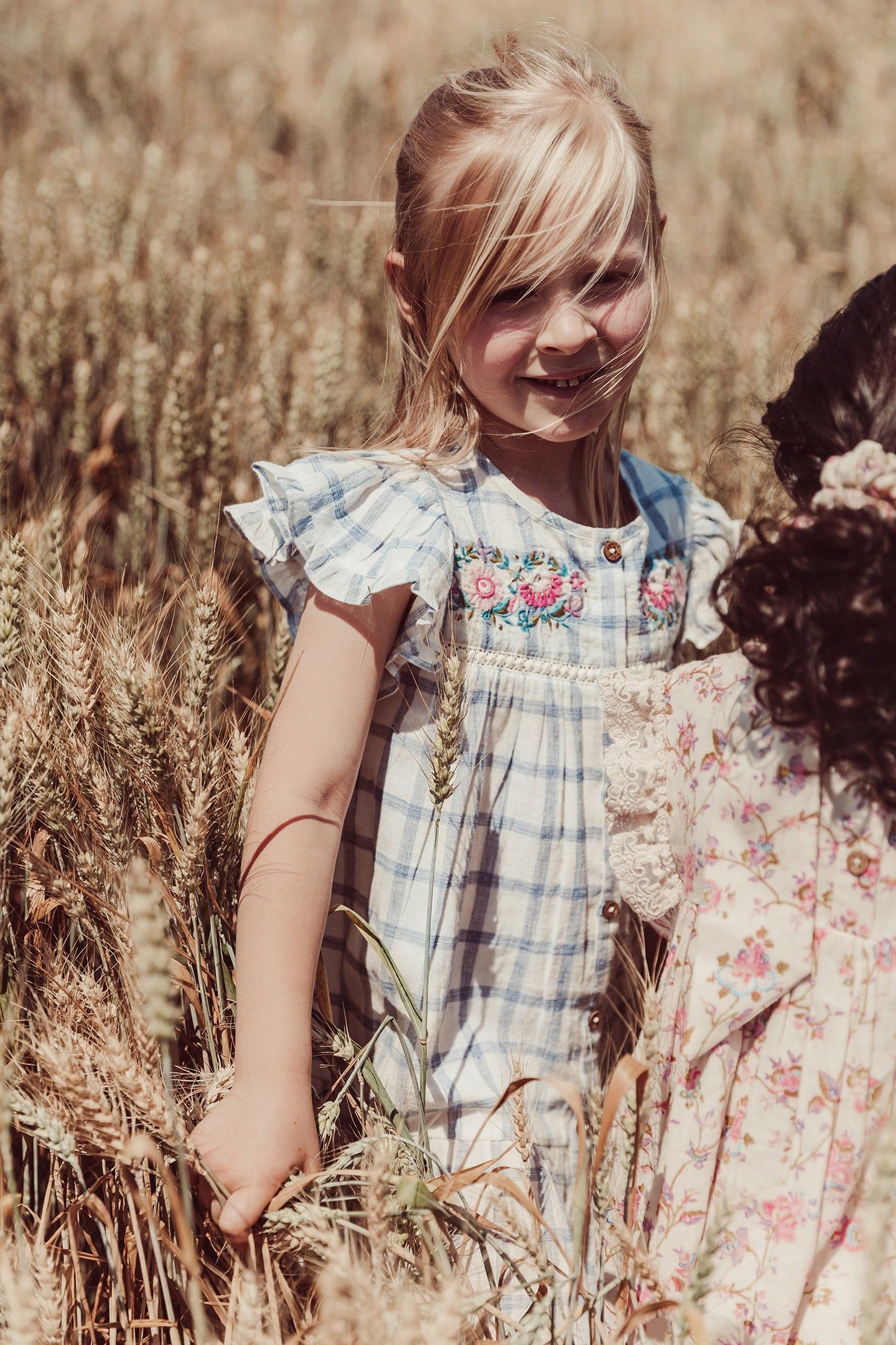 DRESS CARLINA BLUE RIVER CHECKS 7