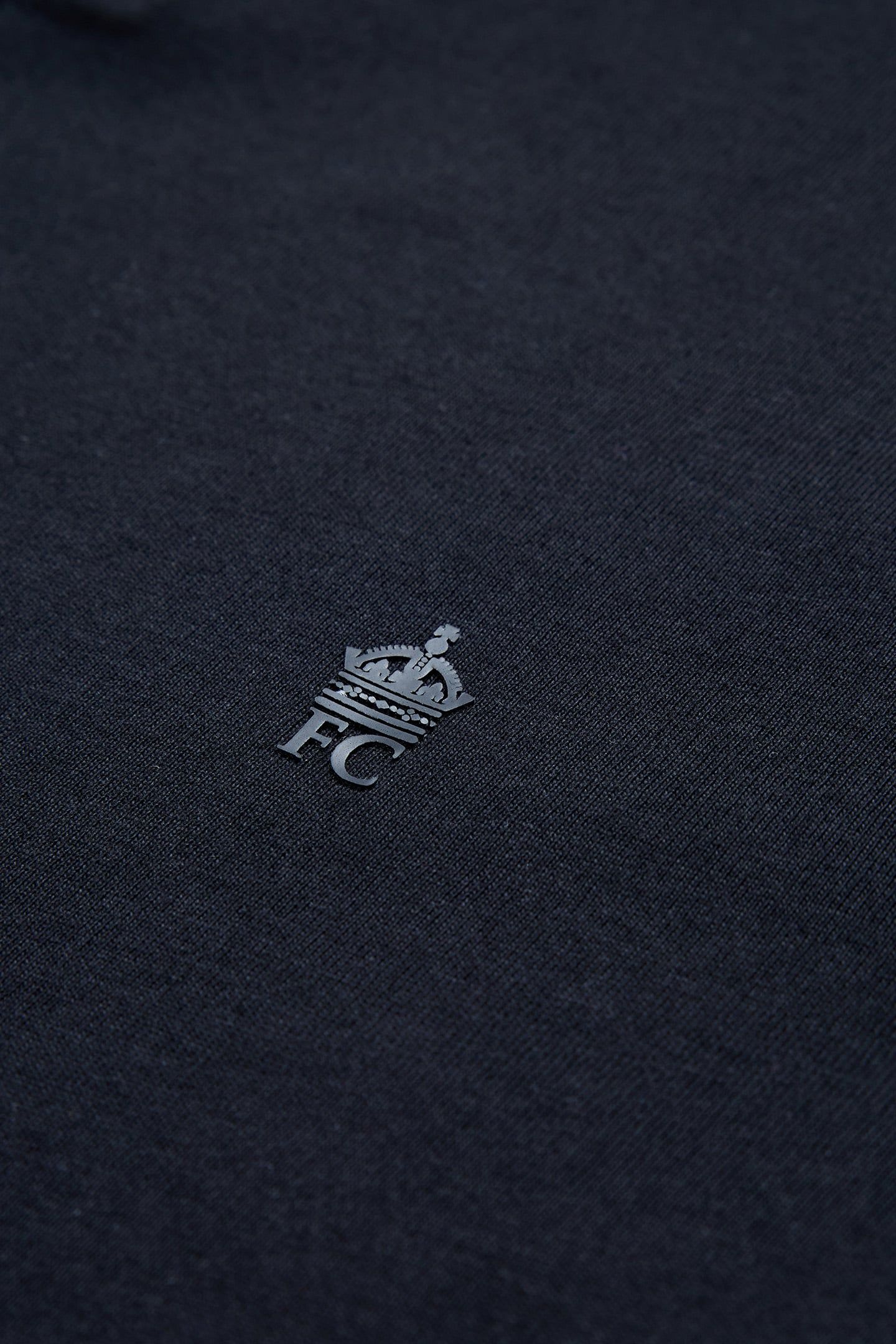 TROPHY TIPPED POLO BLACK/WHITE 3