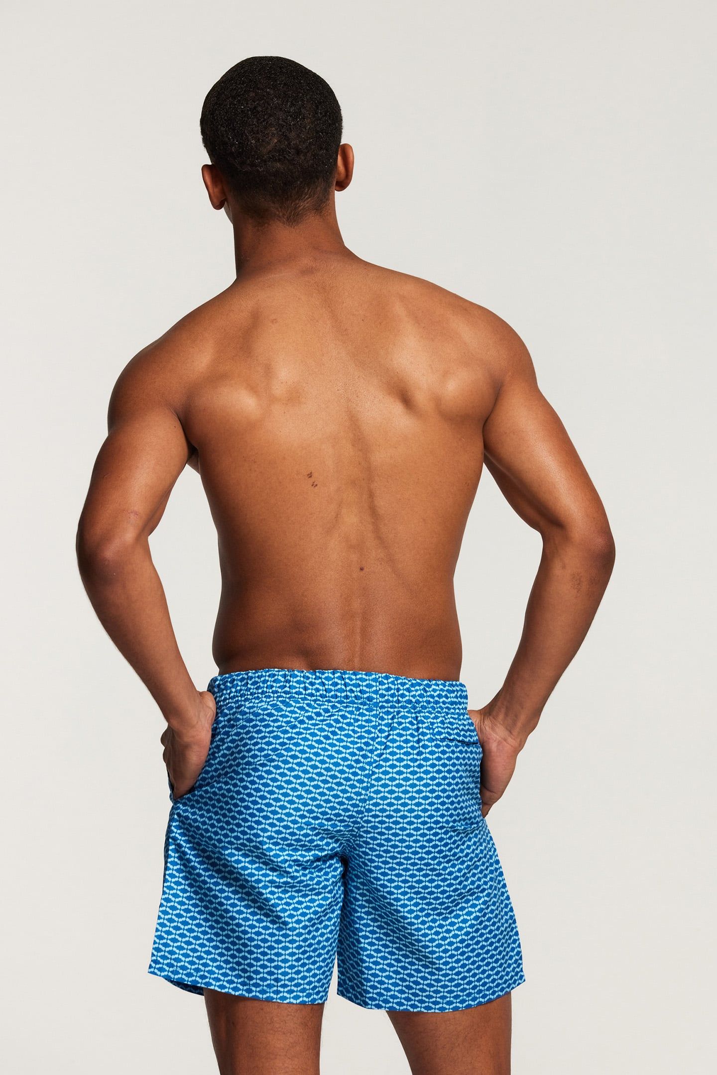 MEN SWIM SHORT HAMMAM MICRO PEACH SKYDIVE BLUE 2