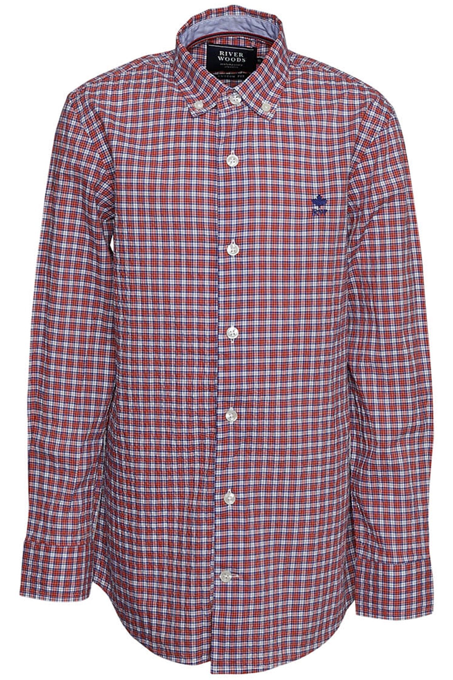 PRINCETON SHIRT IN RED 1