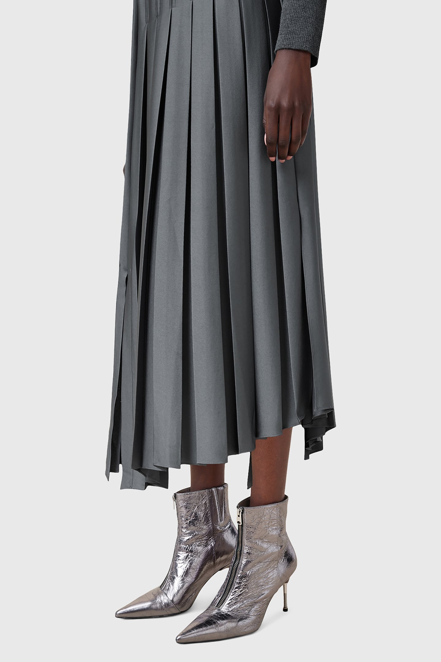 ADRIANA DRESS TURBULENCE GREY 7