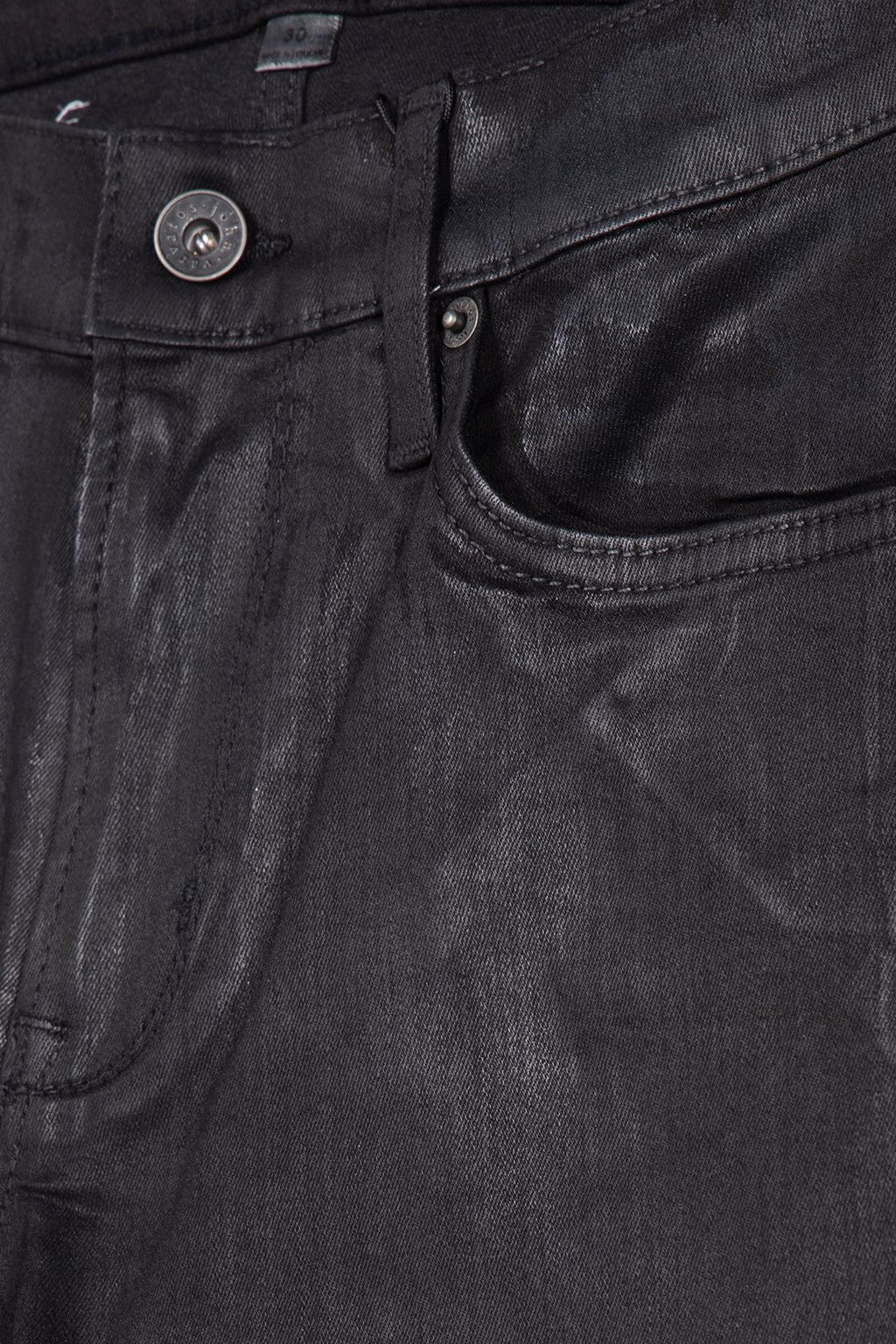 SKINNY JEAN COATED JEAN BLACK 4