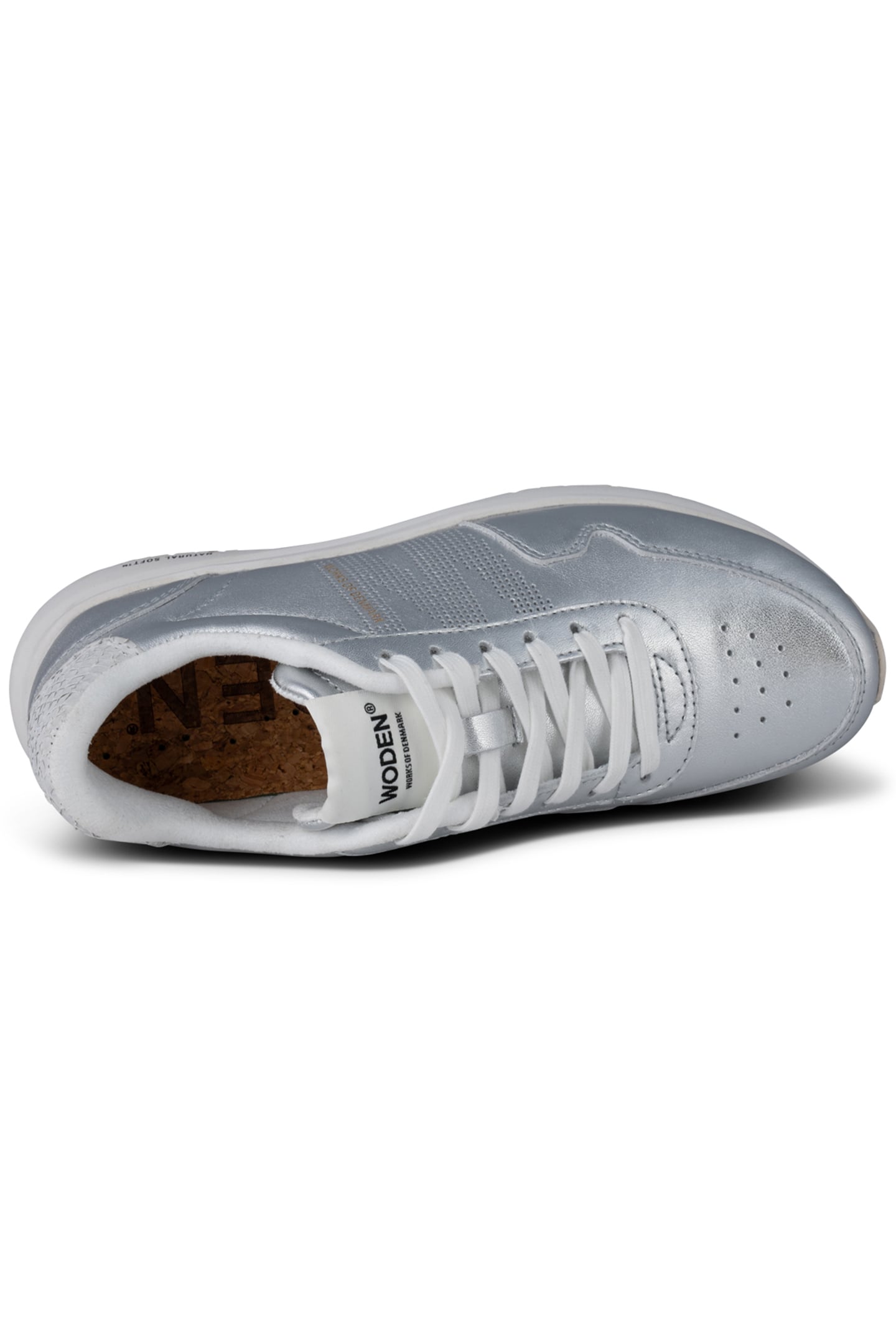 NORA NATURAL SOFT METALLIC SILVER 2