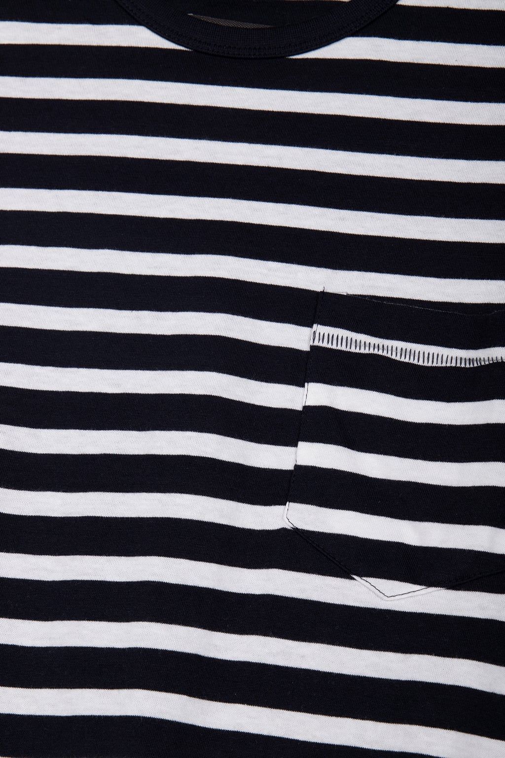 MID STRIPE POCKET Y/D SS25 MARINE/ECRU 5