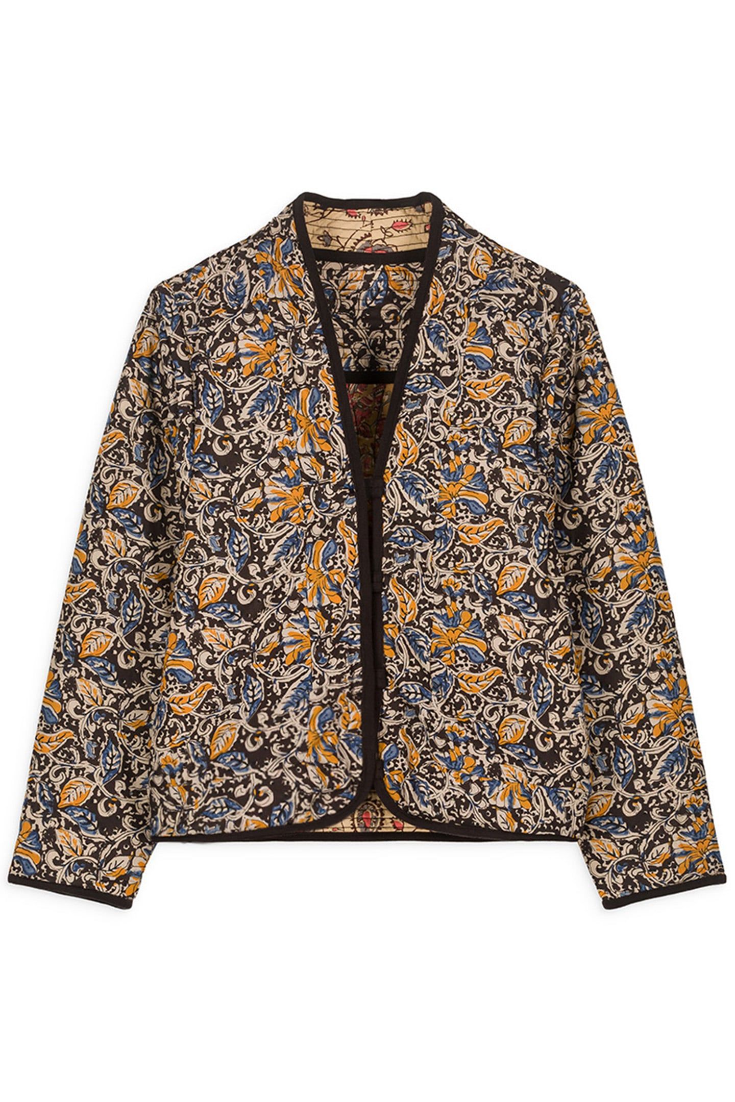 JACKET NELINA HONEY-CHARCOAL POEM 1