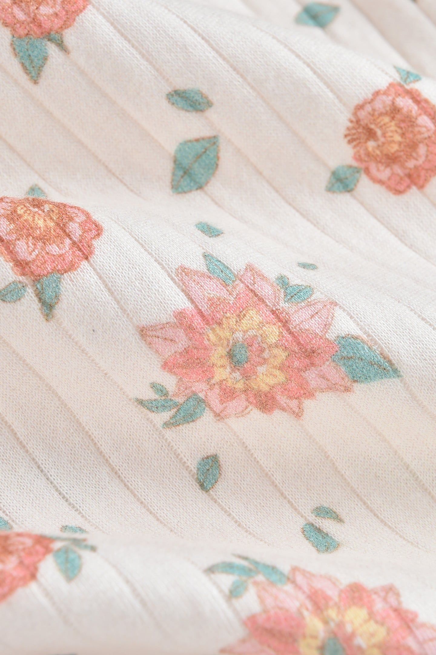 DRESS AMITA OFF WHITE FLOWERS 8