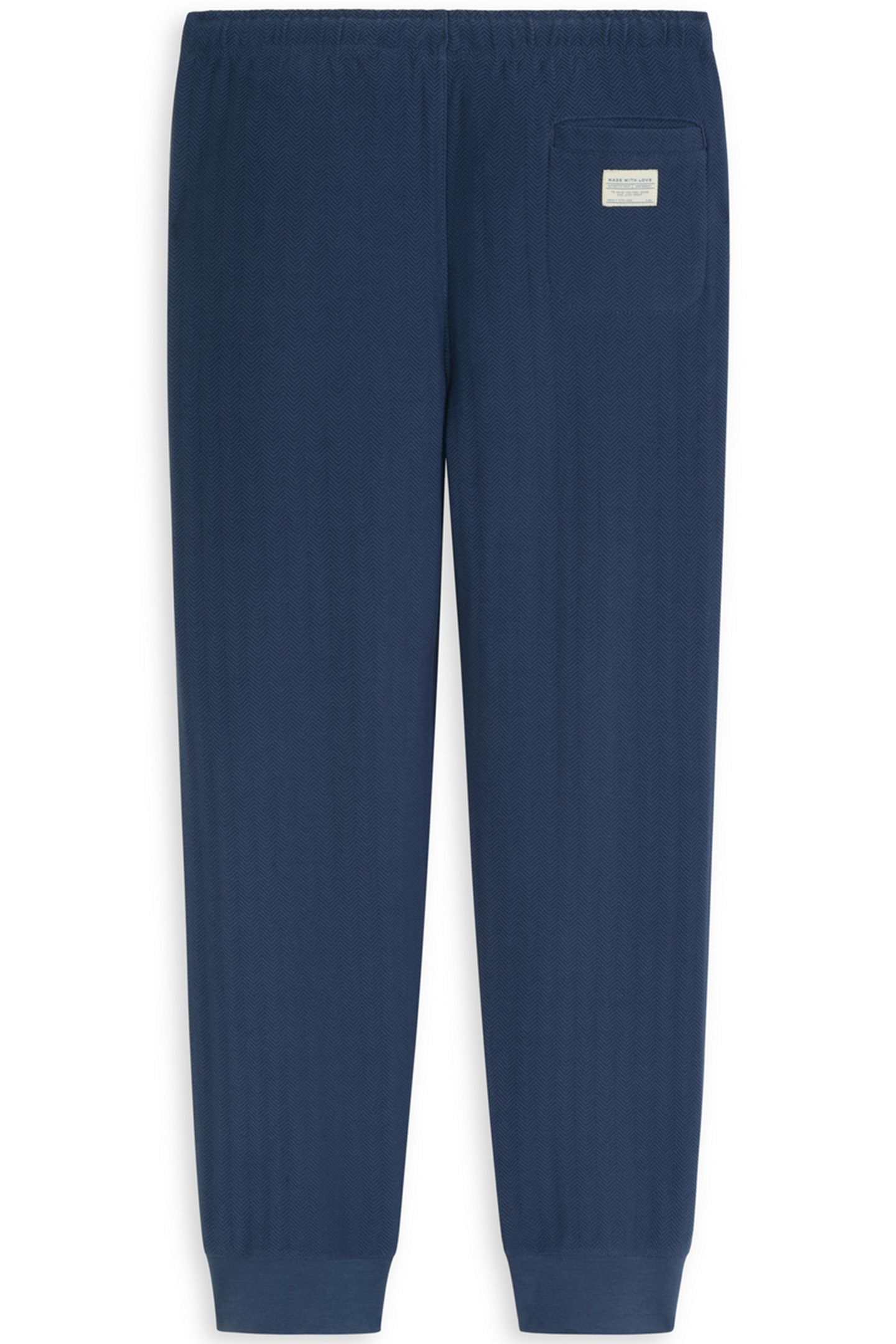 BOYS KNIT HERRINGBONE JOGGER DARK OBSIDIAN 2
