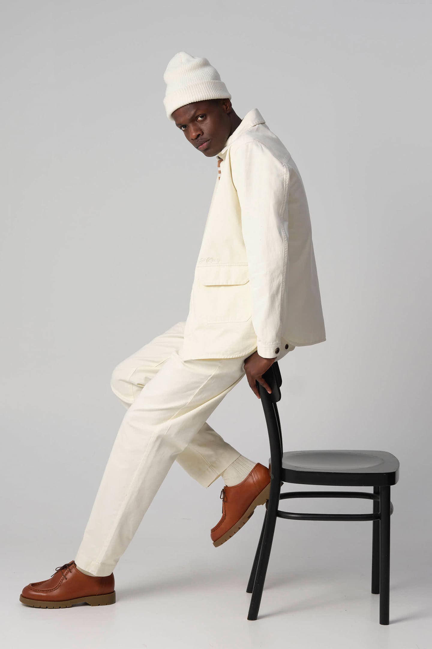RYLAND OVERSHIRT COCONUT MILK 3