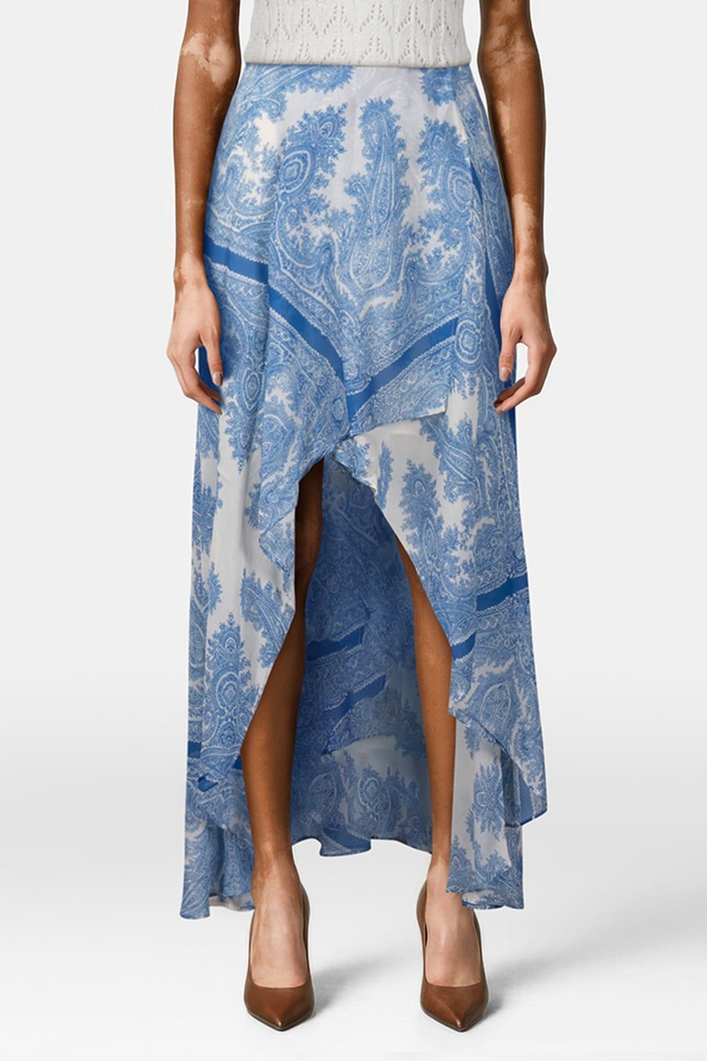 SLVINA RAFAELA SKIRT BLUE 1