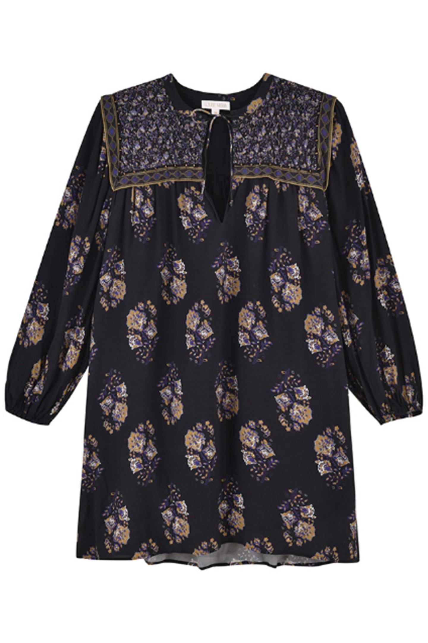 DRESS LAURETTE BLUE NIGHT BOUQUETS 3