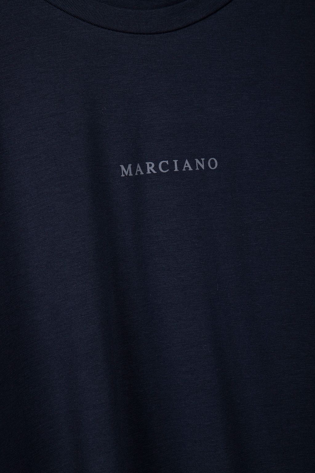 MARCIANO BY GUESS LS CN T-SHIRT SLIM F NAVY SEA 4
