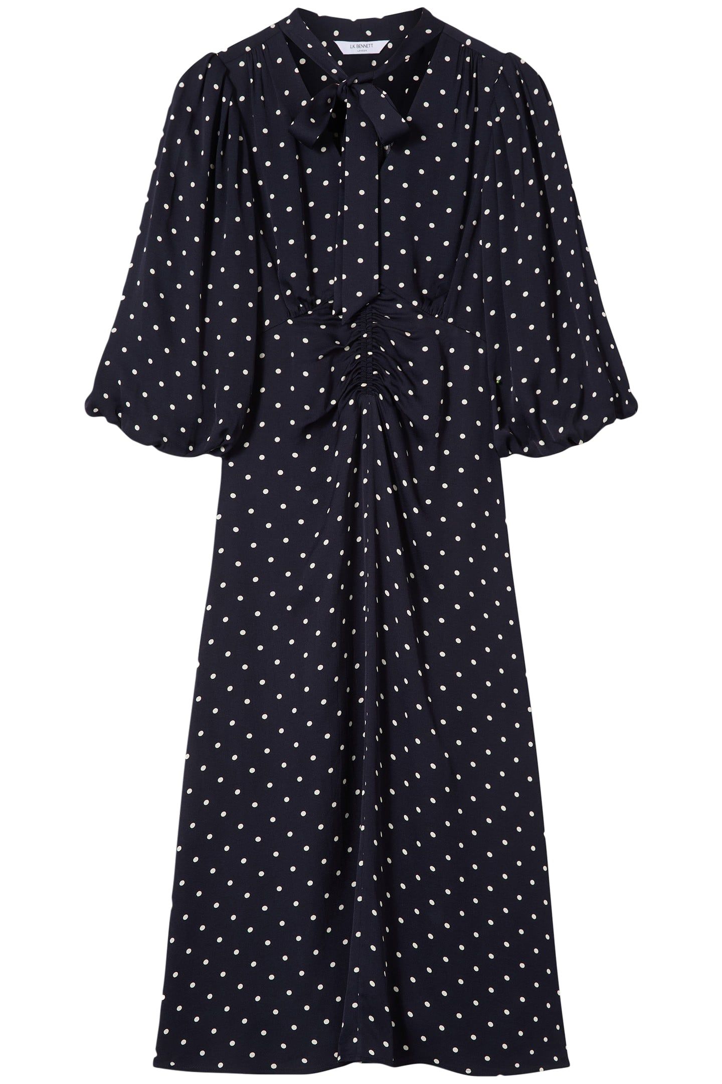 DR HESTER TIE NECK DRESS MULTI COLOUR 3
