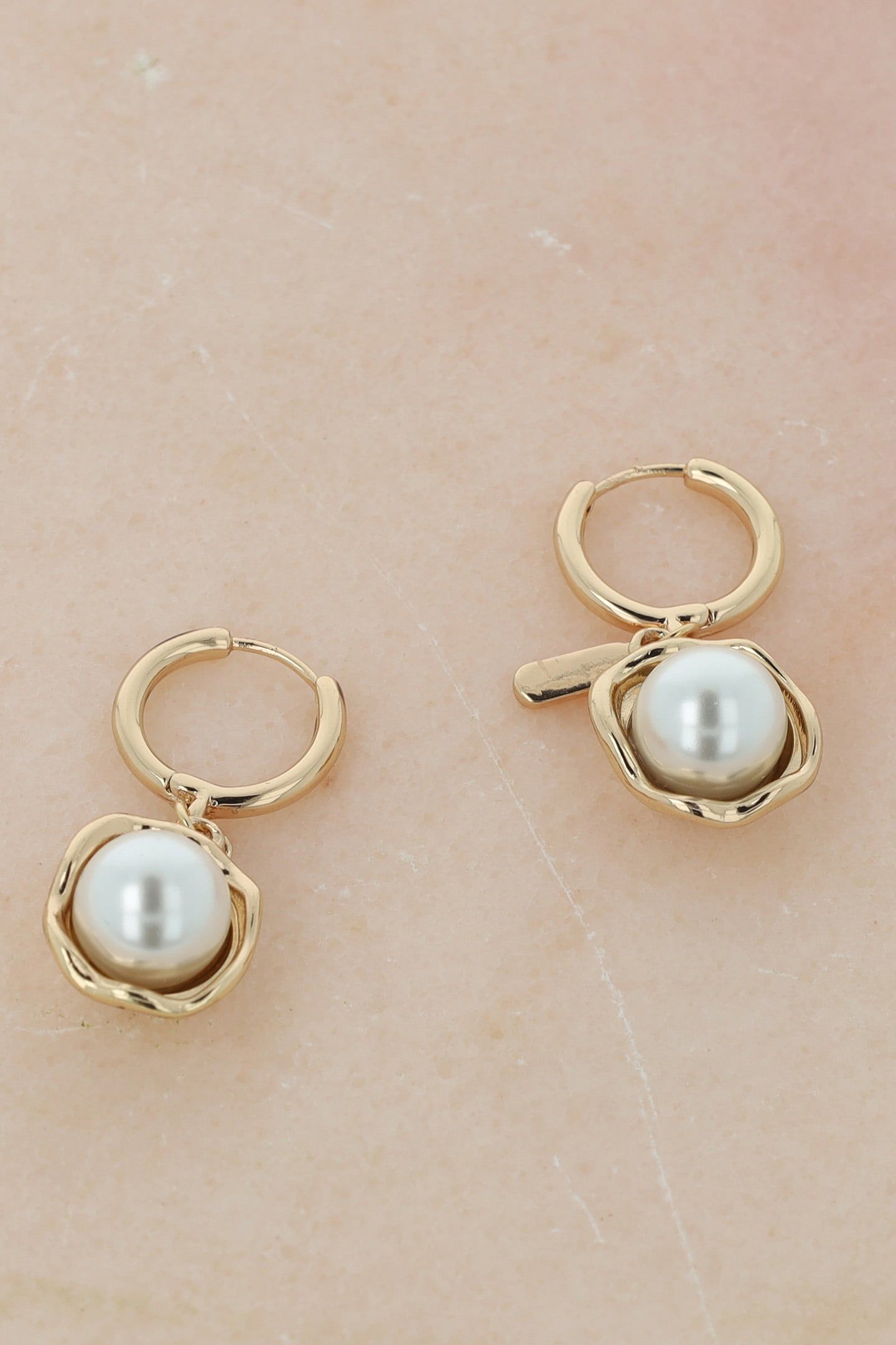ORBIT PEARL HOOPS 3