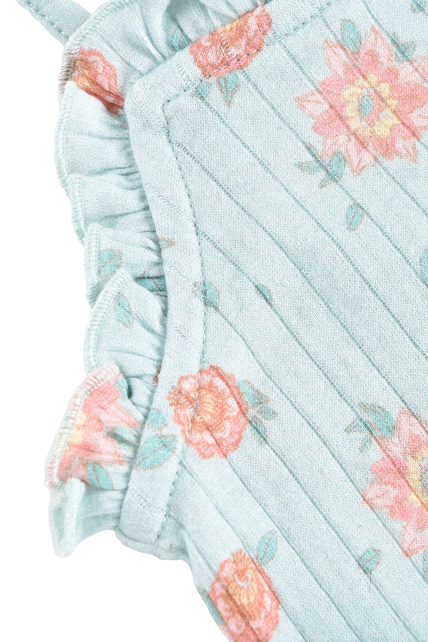 TANK TOP ALASHA VINTAGE BLUE FLOWERS 6