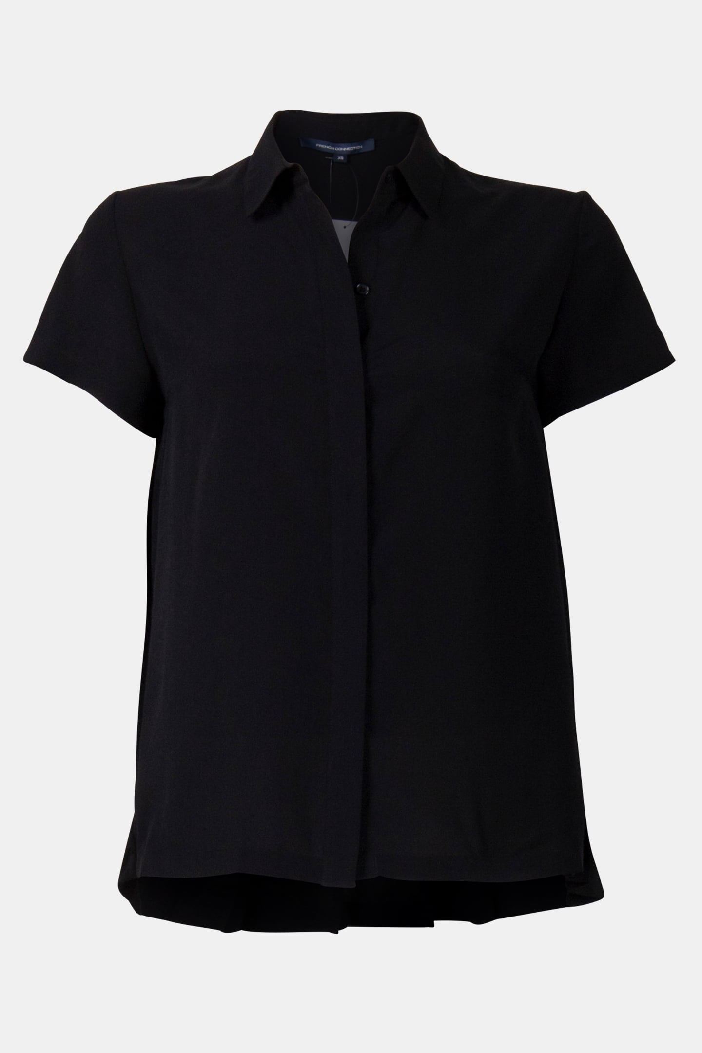 CLASSIC CREPE LIGHT SS SHIRT BLACK 4