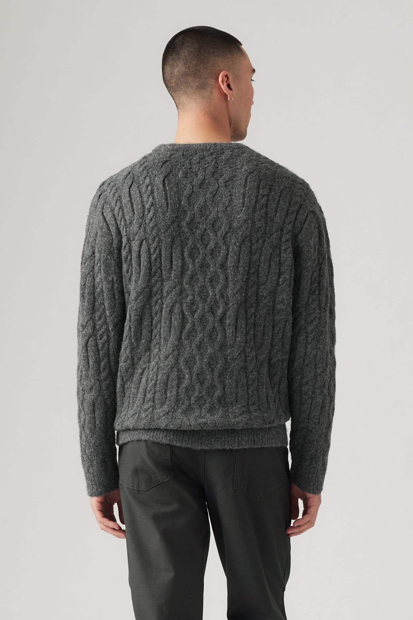 BATTERY CREWNECK SWEATER PARKSIDE CABLE 2