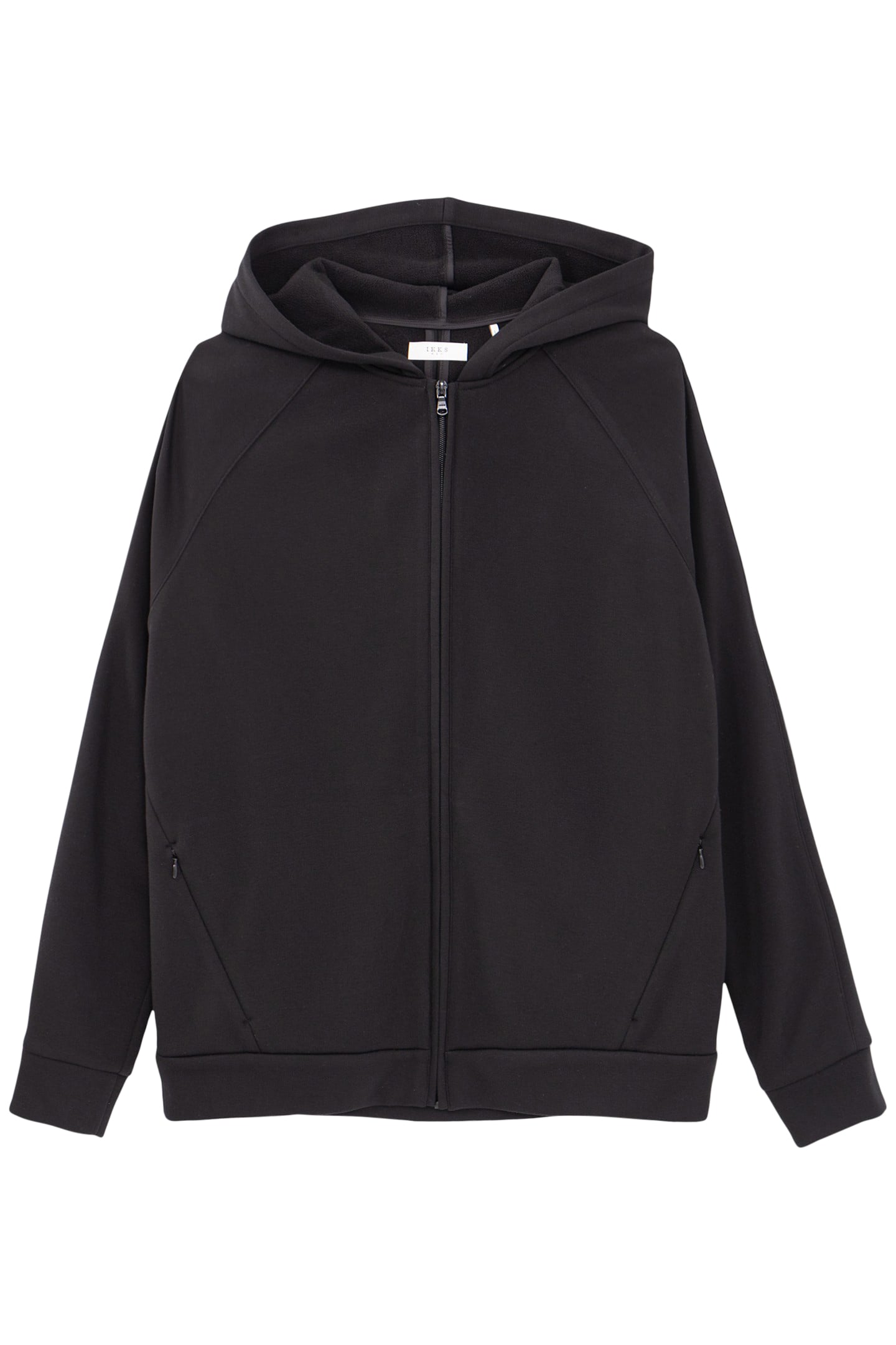 BLACK ZIPPED WATERPROOF BREATHABLE CARDIGAN 3