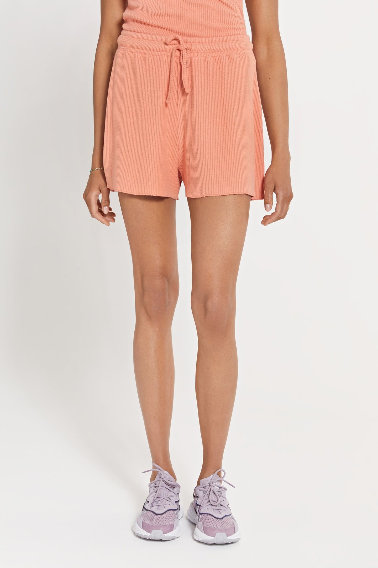 LA RIB SHORT CANYON CLAY PINK 1