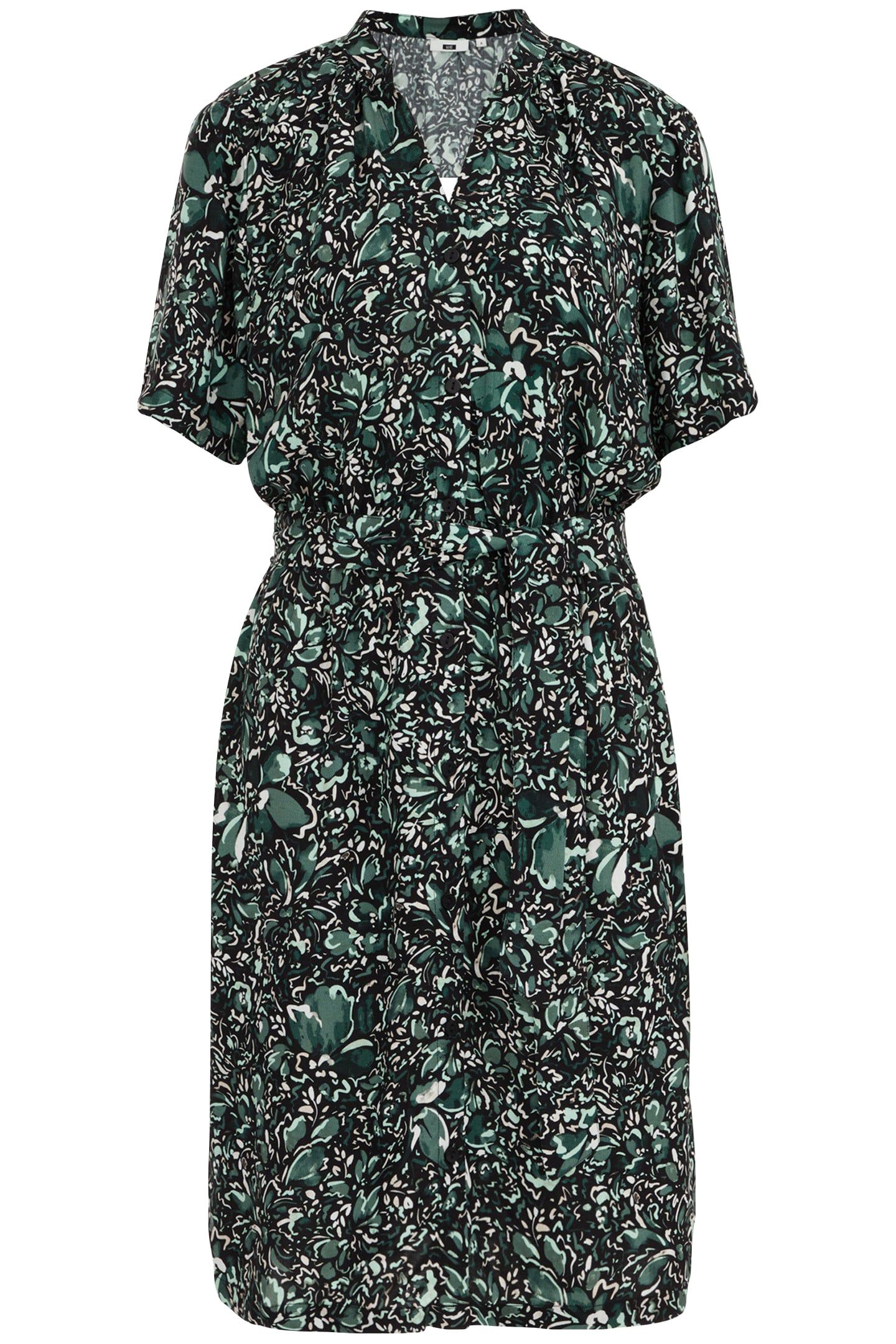 DRESS SHORT DARK GREEN 3